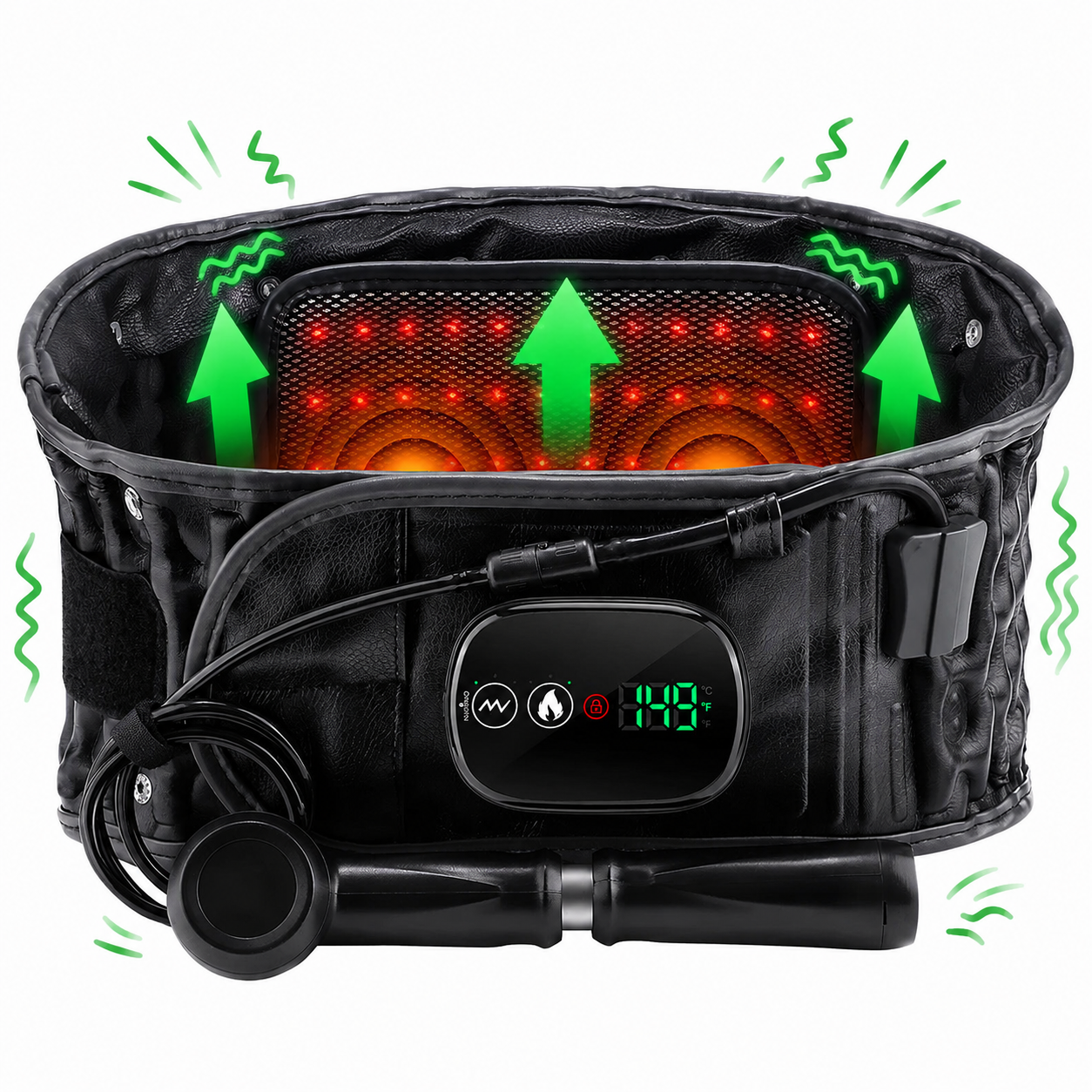 RevCore™ 4-in-1 Lumbar Decompression Belt (NOIR)